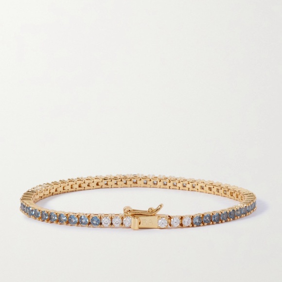 Roxanne Assoulin Rally Crystal Bracelet in Sapphire - Picture 2 of 9